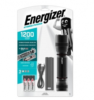 פנס טקטי נטען טוען 1200 לומן  Energizer