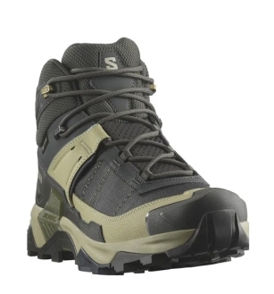 נעלי הרים Salomon X Ultra 5 Mid Gtx אפור ירוק