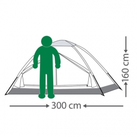 אוהל גדול גובה 160 ס"מ ל-6 Amigo