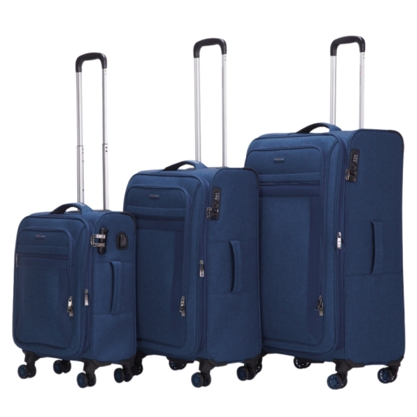 מזוודה גודל "29 Swiss Chamonix New soft-נייבי