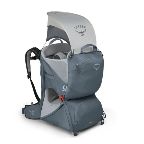 מנשא טיולים לתינוק Osprey Poco Lt-אפור