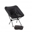 כסא מתקפל קומפקטי במיוחד- צבע שחור