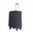 מזוודה גודל "20 כחול Swiss NDK soft-שחור