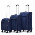 מזוודה רכה גודל "20 Swiss Chamonix New soft-כחול